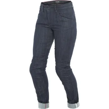 Moto kalhoty Dainese Dainese ALBA SLIM LADY dámské jeansy tmavě-modré vel.26 26