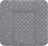 Ceba Baby Přebalovací podložka na komodu měkká 75 x 72 cm, Hvězdy tmavě šedá