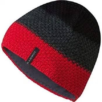 Čepice Mammut Alyeska Beanie Inferno/Graphite Uni