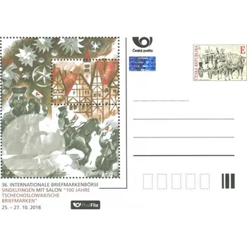 Poštovní známka Česká pošta (2018) CDV 130 ** - P 228 - Sindelfingen