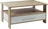konferenční stolek Bradop Alexandr K145 dub sonoma/bílý mat