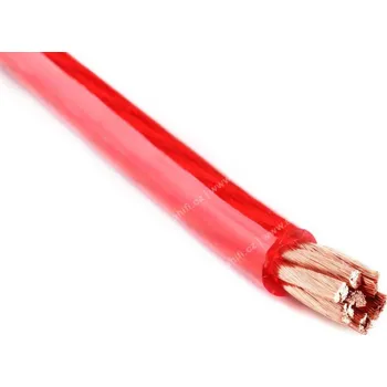 Napájecí kabel Červený napájecí kabel Gladen PP 50 Red