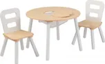 KidKraft Dřevěný set stůl s 2 židlemi