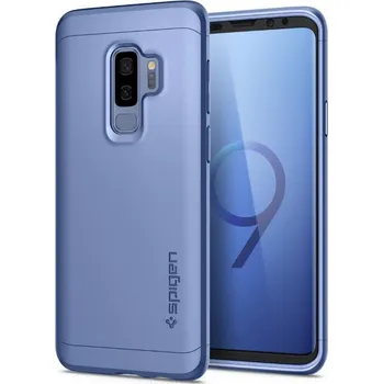Pouzdro na mobilní telefon Spigen Thin Fit 360 pro Samsung G965 Galaxy S9 Plus modré