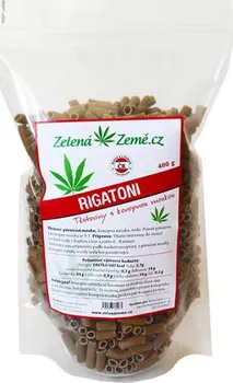 Zelená Země Konopné těstoviny rigatoni 400 g
