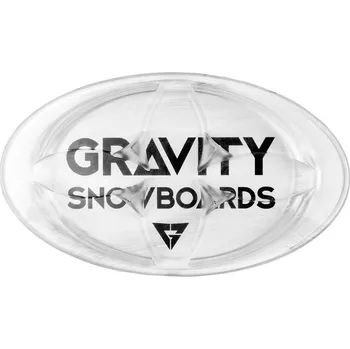 Příslušenství na snowboard Gumový grip Gravity Logo 19/20 čirý