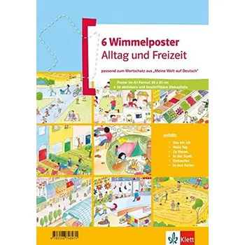 Německý jazyk Wimmelposter Set: Alltag und Freizeit - Klett