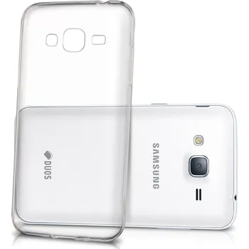 Silikonový kryt pro Samsung Galaxy J3 2016 - Průhledný