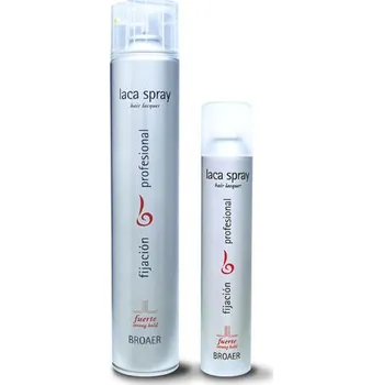 Stylingový přípravek Broaer Fijación Laca spray Fuerte STRONG Hold - lak na vlasy se silným zpevněním 750 ml