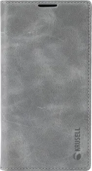Pouzdro na mobilní telefon Krusell Sunne 2 Card FolioWallet pro Sony Xperia L2 šedé