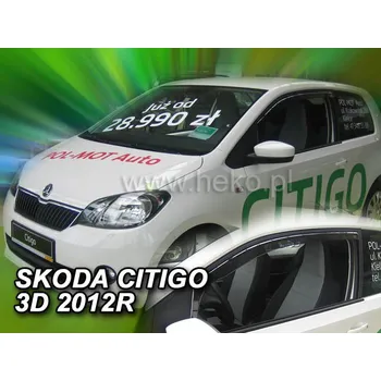 Autodoplněk Ofuky oken Škoda Citigo 3dveř přední 12- Heko