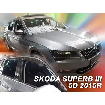Plexi ofuk oken Ofuky oken Škoda Superb III 2015- combi přední+zadní