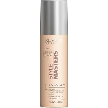 Stylingový přípravek Revlon Style MASTERS Smooth Iron Guard - ochranný balzám na vyrovnání vlasů, 150 ml