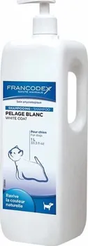 Kosmetika pro psa Francodex Šampon pro bílou srst pro psa 1 l