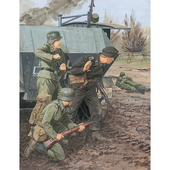 Plastikový model Dragon Panzer-pionier-bataillon 37 1.Panzer-division Leningrad 1941 - 1:35