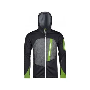 Pánská mikina Ortovox FLEECE LODEN HOODY M black raven S; Černá bunda + DÁREK DLE VÝBĚRU!