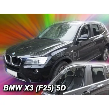 Plexi ofuk oken Ofuky oken BMW X3 F25 5dveř 10- před.+zadní Heko