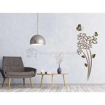 Samolepící dekorace Samolepky na zeď - Flores - dekorace-steny.cz - 50 x 125 cm - 029