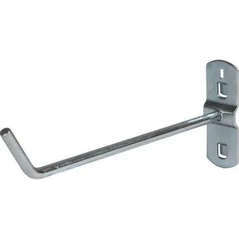 Háček na nářadí, jednoduchý, 45 o, délka 150 mm