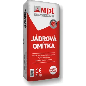 Omítka Omítka jádrová 2 mm 25 kg MPL
