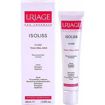 Péče o oční okolí Uriage Isoliss rozjasňující fluid pro první vrásky 40 ml