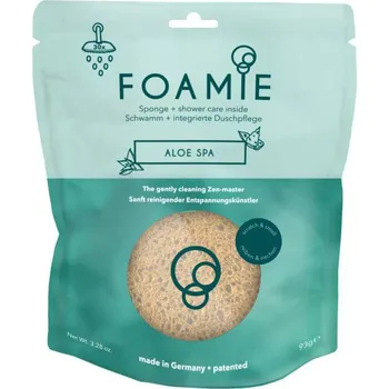 Mýdlo Foamie Aloe Spa houba s mýdlem uvnitř 93 g