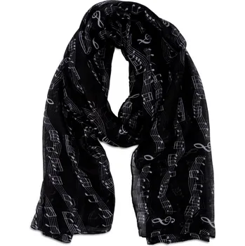 Šála Šál s partiturou černý