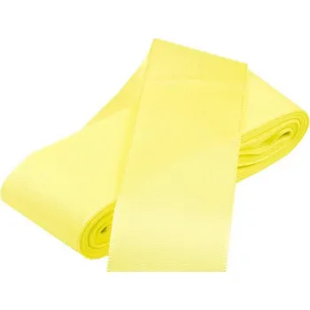 Stuha Taftová stuha žlutá - 40mm - žlutá