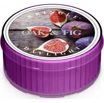 Svíčka Kringle Candle OAK & FIG vonná svíčka 35 g