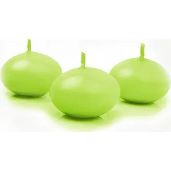 Svíčka Plovoucí svíčka - zelená