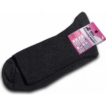 Pánské ponožky Zdravotní ponožky - antracit Velikost: 30-31