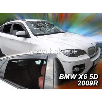 Plexi ofuk oken Ofuky oken BMW X6 5dveř 08- před.+zadní Heko