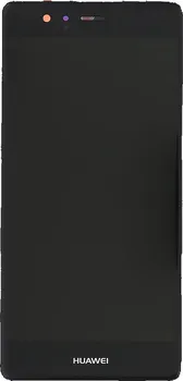 Originální Huawei LCD displej + dotyková deska + přední kryt pro P9 černé