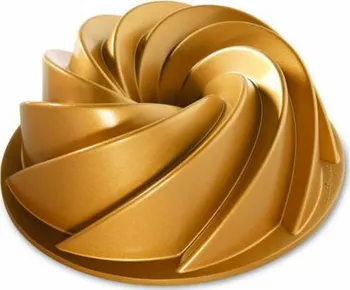 Nordic Ware Heritage forma na bábovku 25,7 x 25,7 x 9,5 cm zlatá