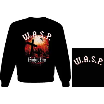 Pánská mikina mikina bez kapuce W.A.S.P. - Golgotha