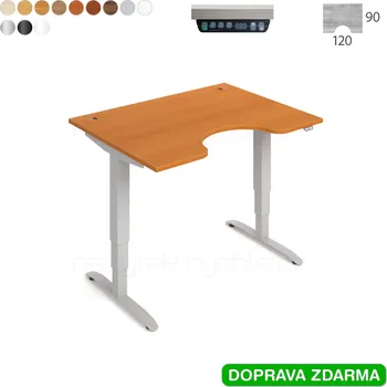 Nábytek MSE 3M 1200 Hobis Motion Ergo 120 x 90 x 61 až 128 cm, paměťový ovladač
