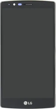Originální LG LCD displej + dotyková deska + přední kryt pro G4 černé