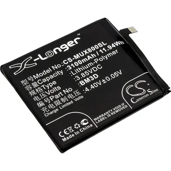 Baterie pro mobilní telefon Baterie Cameron Sino CS-MUX800SL pro Xiaomi Mi 8 SE Standard Dual SIM TD-LTE - neoriginální