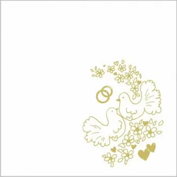 Papírový ubrousek Ubrousky holubice