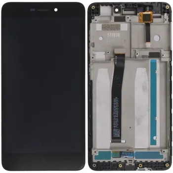 Originální Xiaomi LCD displej + dotyková deska + přední kryt pro Redmi 4A černé
