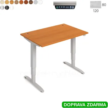 Nábytek MS 3M 1200 Hobis Motion 120 x 80 x 61 až 128 cm, paměťový ovladač