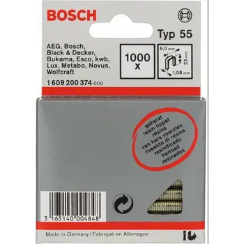 Spona do sešívačky BOSCH spony typ 55, 23/6mm 1000ks 1609200374