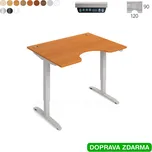 MSE 2M 1200 Hobis Motion Ergo 120 x 90 x 70 až 120 cm, paměťový ovladač