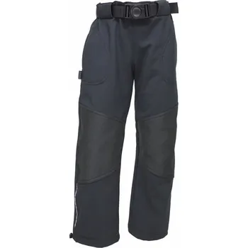 Chlapecké kalhoty Dětské kalhoty Fantom SOFTSHELL s cordurou 92 černá