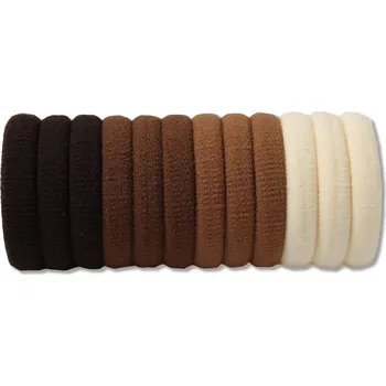 Gumičky - mix hnědé, 12 ks