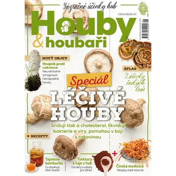 Časopis Houby a houbaři 1-2/2018 - Speciál: Léčivé houby