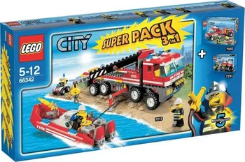 Stavebnice LEGO LEGO City 66342 Hasiči 3v1