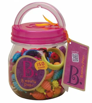 B.Toys Beauty Pops spojovací korále a tvary 150 ks
