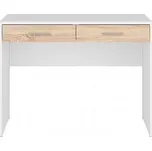 BRW Nepo Plus Psací stůl BIU2S Bílá/dub sonoma
