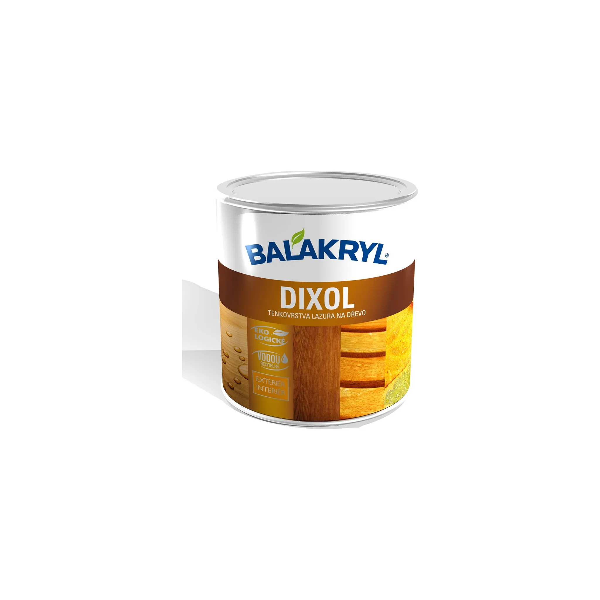 Fotografie 1 - Lazura Balakryl Dixol 2,5 kg palisandr